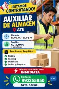 AUXILIAR DE ALMACÉN