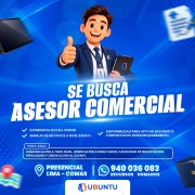 SE BUSCA ASESOR COMERCIAL